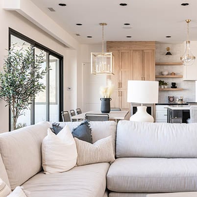 Family Ties Project Becki Owens Living Room Kitchen