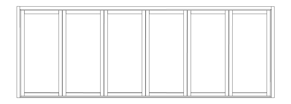 folding door sizing