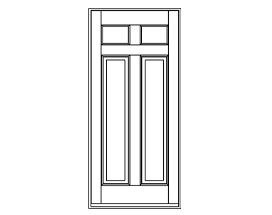 illustration of andersen 821 style door